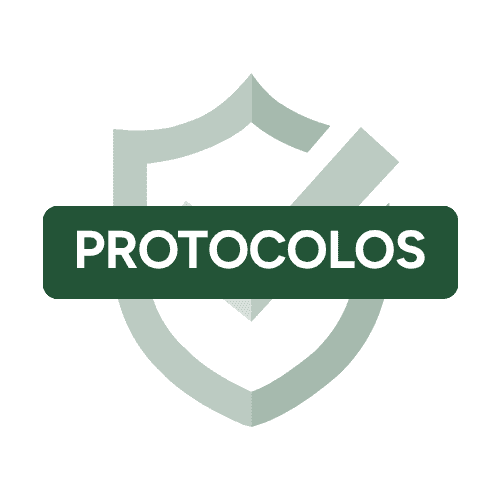 Insignia que corresponde a la certificación para protocolos